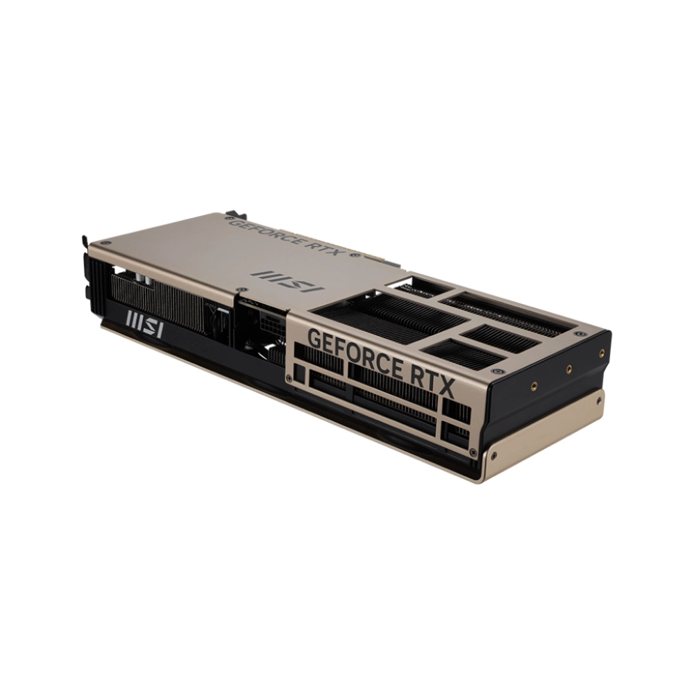 MSI Nvidia Graphic Card RTX 5080 16GB DDR7 Inspire 3X OC Triple Fan view 3